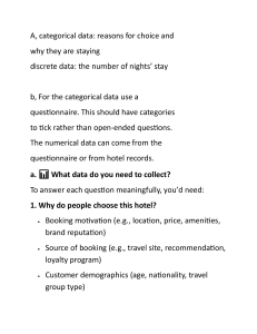 Hotel Data Collection Guide