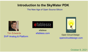 Introduction to the SkyWater PDK: Open Source Silicon