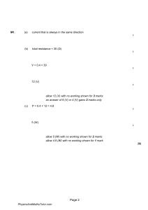 Physics Exam Questions & Answers
