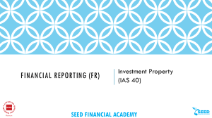 IAS 40 Investment Property Financial Reporting