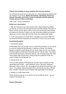 CA6.1 Task 1: Group Conversation for Language Learning