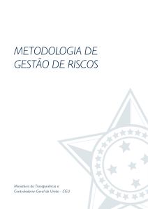Metodologia de Gest&atilde;o de Riscos - CGU