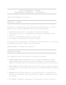 Arquitectura de Microservicios - Presentaci&oacute;n Completa