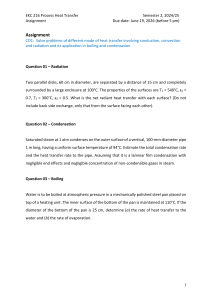 EKC 216 Process Heat Transfer Assignment