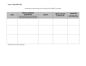 DepEd PMCF Template 2015 Performance Monitoring Form