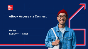 eBook Access Guide for UNSW ELEC1111 T1 2025
