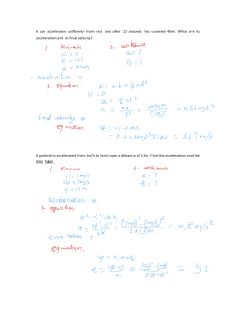 Physics Kinematics Problems & Solutions