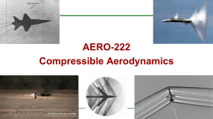 AERO-222 Compressible Aerodynamics Course Notes