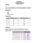 Experiment 5: Designing Digital Circuits (SOP & POS)
