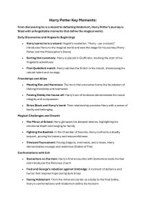 Harry Potter Key Moments: A Summary of Major Events