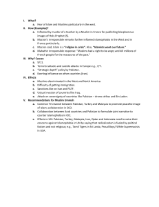 Islamophobia: Causes, Effects, and Recommendations