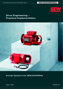 SEW-EURODRIVE Encoder Systems Manual: Drive Engineering Practical Implementation