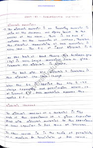Dielectric Materials: Definitions & Properties | Engineering Materials Unit VI