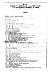 Requisitos Generales para Protecci&oacute;n Contra Incendios en Edificaciones NSR-10 T&iacute;tulo J