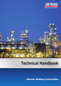 Metrode Technical Handbook: Welding Consumables Guide