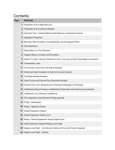 EAS3101 Complete Formula Sheet