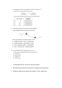Physics Problems: Energy, Motion, Power