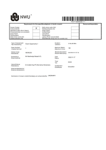 GEOE222 Geography Exam Paper 1 (FET 2B)