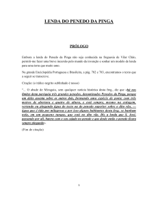 Lenda do Penedo da Pinga