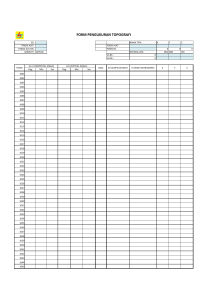 Plantilla de Formulario de Levantamiento Topogr&aacute;fico
