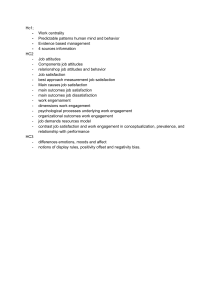 Organizational Psychology Hoorcollege Uitlijnen