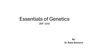 Essentials of Genetics: Basic Principles of Heredity