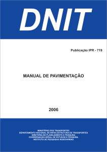 Manual de Pavimenta&ccedil;&atilde;o - DNIT 2006