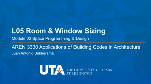 Room & Window Sizing: IBC Code Compliance for Architecture