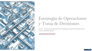 Estrategia de Operaciones y Toma de Decisiones: Fases y Modelos