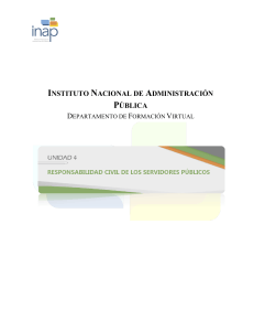 Responsabilidad Civil de los Servidores P&uacute;blicos | INAP