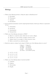 IISER Aptitude Test 2019 Biology Questions
