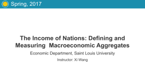 Macroeconomic Aggregates: Defining and Measuring GDP