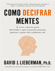 Como Decifrar Mentes: A Ci&ecirc;ncia para Entender Pessoas
