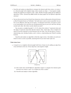 CS/ECE 374 Lab 10b: Graph Algorithms Problems