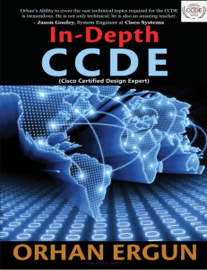 In-Depth CCDE Cisco Certified Design Expert Study Guide