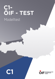 C1-&Ouml;IF-Test Modelltest