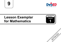 Grade 9 Math Lesson Exemplar: Geometry Basics