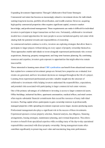 Collaborative Real Estate Investment Strategies