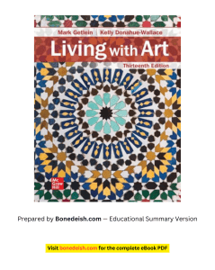 Living with Art 13th Edition Summary