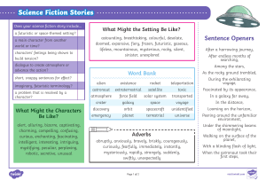 Science Fiction Story Writing Guide for Kids