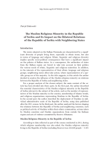 The Islamic World in Contemporary and Historical Perspective