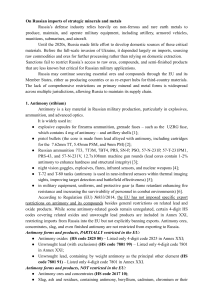 Russian Strategic Minerals: Military Use & EU Sanctions Gaps