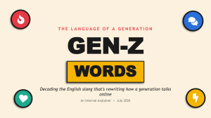 Gen-Z Slang Guide: Decoding Youth Language