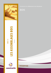 Les assemblages bois : manuel de formation
