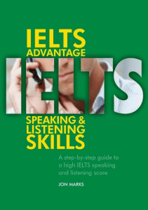 IELTS Advantage Speaking & Listening Skills Book