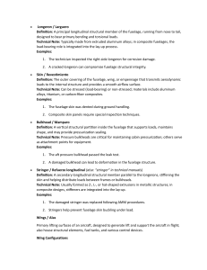 Aircraft Structural Components Glossary