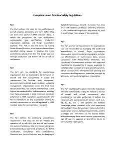 Aviation Safety Regulations Overview