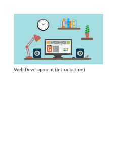 Web Development Introduction Course
