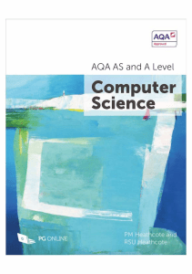AQA AS & A Level Computer Science Textbook