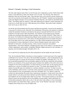 Sociology Analysis of Mean Girls: Conflict Perspective